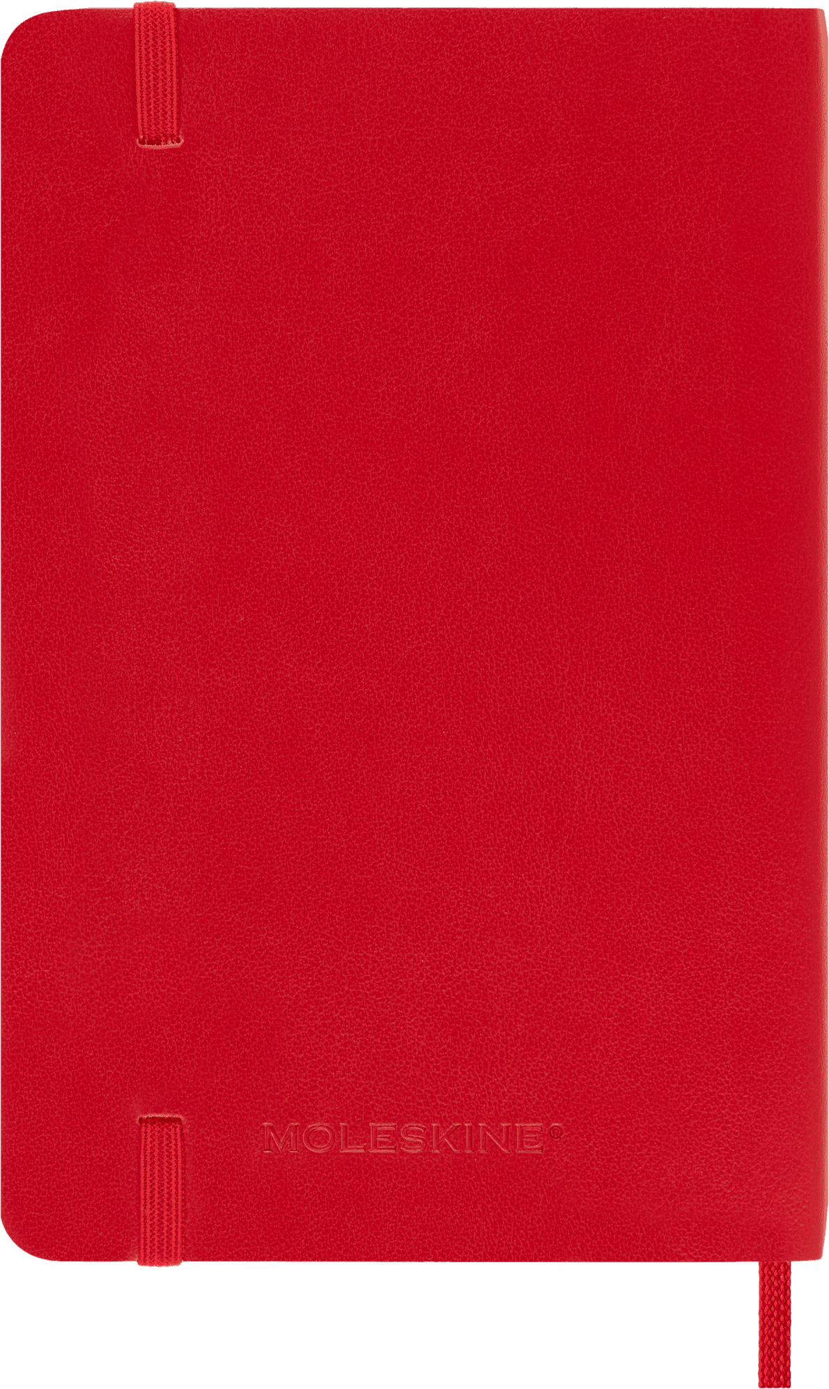 Moleskine Classic 12 Month 2025 Weekly Planner, Soft Cover, Pocket (3.5" x 5.5"), Scarlet Red, 144 Pages