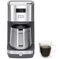 thumbnail image 1 of GE Drip Coffee Maker With Timer | 10-Cup Thermal Carafe Pot Keeps Coffee Warm for 2 Hours | Adjustable Brew Strength | Wide Shower Head for Maximum Flavor | Kitchen Essentials | Stainless Steel, 1 of 5