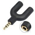 thumbnail image 2 of 3.5Mm Headphone Ysplitter Adapter Plated Microphone Audio Stereo Converter 8Pcs Mingyqi, 2 of 5
