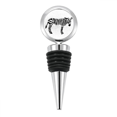 thumbnail image 1 of Black Animal Pinto Outline Natural Bottle Stopper Stainless Steel Rubber Reusable, 1 of 4