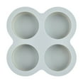 thumbnail image 1 of Bakeware Silicone Baking For Four Connected Cylinder Cakes With Versatile Design For Crafting Pastries In A Unified, 1 of 2