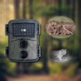 thumbnail image 2 of Trail Camera 12MP 1080P Infrarrojo Fauna Monitoreo Cámara Jardín Seguridad en el hogar Camuflaje verde Sunnimix camara de caza, 2 of 7