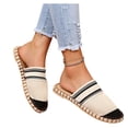 thumbnail image 4 of Zapatos de mujer de pescador tejido Baotou Medias pantuflas Tela de red Zapatos perezosos Wmkox8yii hj789, 4 of 9