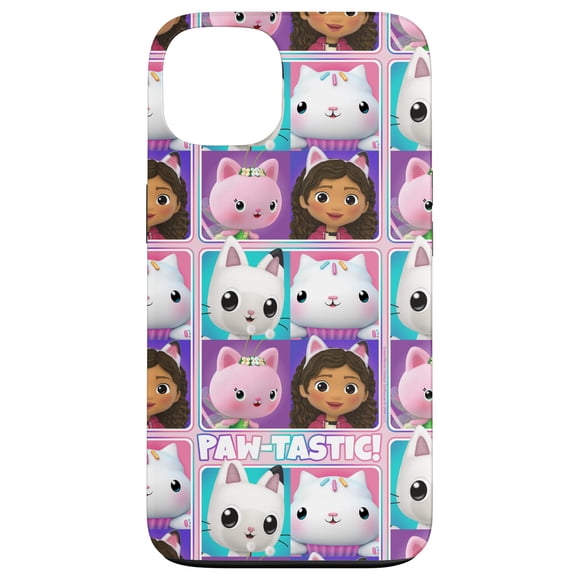 Funda para teléfono Gabby's Dollhouse Paw-Tastic Kitty Box iPhone 13