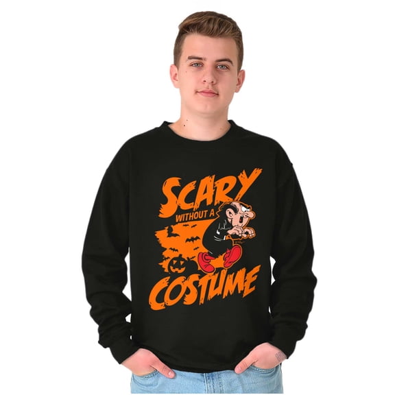 Smurfs Villain Scary Without Costume Sweatshirt for Men or Women Brisco Brands S