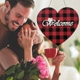 thumbnail image 4 of UTXQFD ,Valentine's Day Wooden Door Listings Valentine's Day House Decorations Valentine's Day Party Decorations, 4 of 4
