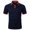 Navy, variant on TIHLMK Men's Spring And Summer Leisure Patchwork Shirt With Lapel Short Sleeves