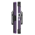 thumbnail image 7 of TASHHAR Samsung Galaxy A15 5G Case with Belt Clip Holster and Privacy Screen Protector Military Grade Heavy Duty 3 in 1 Shockproof Armor Rugged Durable for Galaxy A15 5G Phone - Purple+White, 7 of 7