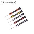 thumbnail image 3 of Unique Bargains 2 Set Precision Screwdriver Slotted Phillips Star Torx Swivel Lid Plastic Handle, 3 of 6