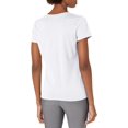 thumbnail image 4 of Hanes T-Shirt Col en V pour Femmes X-Temp, 3TG, Blanc, 4 of 4