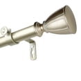 thumbnail image 5 of Domovina Netta 1" Single Curtain Rod-Color:Gold,Size:120-170", 5 of 5