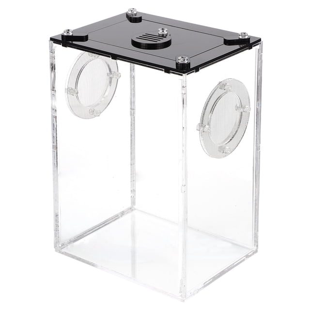 IFANLANDOR Réservoir de Lézard Acrylique Transparent pour Animaux de Compagnie 1Ensemble