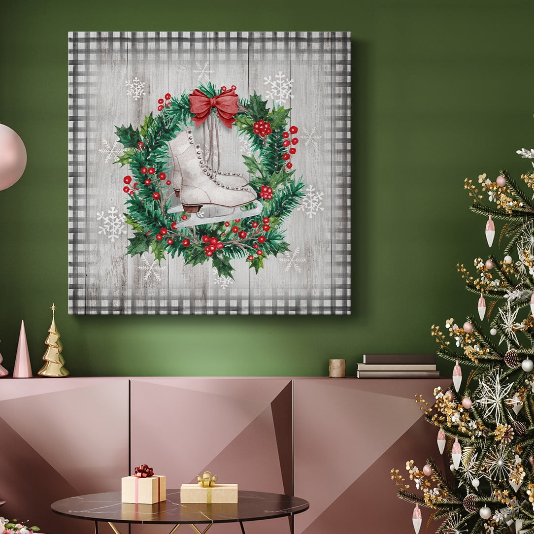 Ice Skates- Gallery Wrapped Canvas