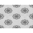 thumbnail image 1 of Ahgly Company Indoor Rectangle Patterned Platinum Gray Area Rugs, 4' x 6', 1 of 6