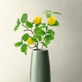 thumbnail image 4 of Lemon Decor Fake Lemons Branch Yellow Artificial Lemon Stem Small Single Branch for Kitchen Party Farmhouse Table Centerpiece, 4 of 8