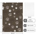 thumbnail image 2 of 2 Pcs Funny Kitchen Towels,Brown Dog Paw Footprint Microfiber Dish Towels,Kitchen Tea Towels,Kitchen Towel Set (18" X 26"), 2 of 7