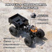 FMS 1:24 FCX24 Power Wagon Brushless RTR