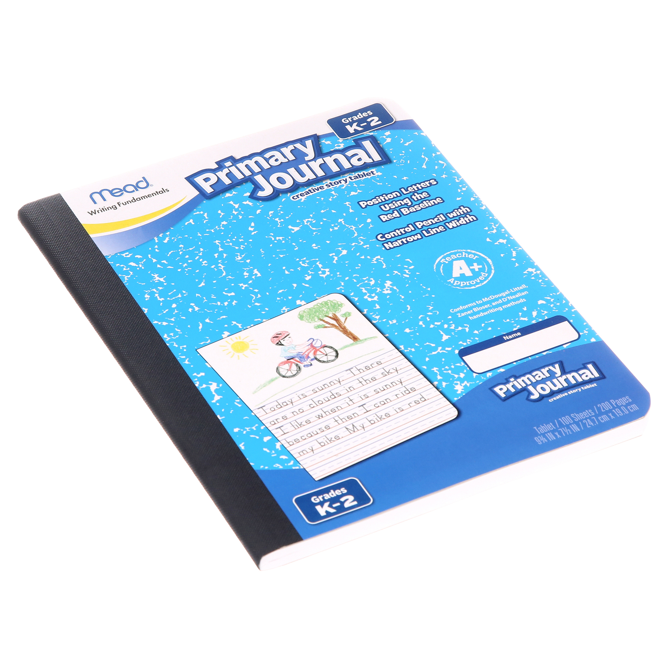 Page　Ruled,　K-2,　Mead　100　Half　(09535)　Primary　Sheets　Journal,　Grades