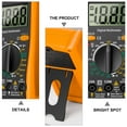 thumbnail image 3 of HINTRMENT Multimeter for Testing with Large Display and Kickstand Made of Durable ABS Material, 3 of 8