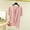 Pink, variant on FAHXNVB Pajama Tees for Womens Summer Breathable Short Sleeve Sleep Shirts Solid Color Soft Crewneck Pleated Sleepwear Shirts,XXL,Yellow