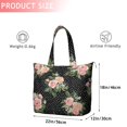 thumbnail image 4 of Pioneer Flower Floral Print Pattern Travel Tote Bags for Women Carry On,Large Weekender Bags for Women Travel,Multi Functional Duffle Bag for Work,Shopping,Sports, 4 of 5