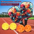 thumbnail image 2 of Fiberglass Pickleball Racket Set Pickleball Racket 2-Piece Set, 2 of 8