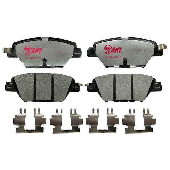 Rear Brake Pad Set - Compatible with 2016 - 2019 Mazda CX-9 2017 2018