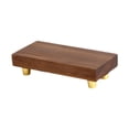thumbnail image 1 of veasfak Wood Display Stand Wooden Riser Display Stand Wood Base Multifunctional Statue Display Ornament Display Stand for Flower Shop 15cmx7cmx3.7cm, 1 of 8