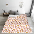 thumbnail image 5 of Sikiie 70s Retro Flowers Ultra-Soft Micro flannel Blanket Luxury All Seasons Warm Blanket for Bedding Sofa and Travel (4 sizes)-50"x40", 5 of 7
