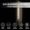 thumbnail image 6 of Autumn Curtains Grommet Blackout Thermal Insulated Curtains Nature Fall Forest Tree Print Pattern Light Blocking Window Drapes for Bedroom Living Room 2 Panels-42"W x 63"L (Pack of 2), 6 of 7