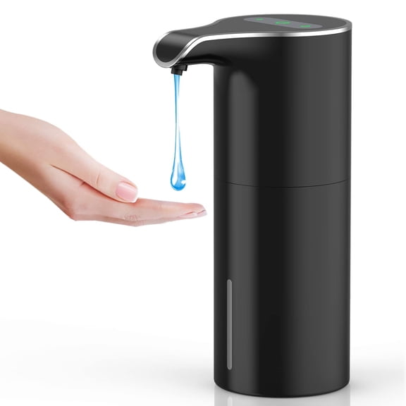YIKHOM Automatic Touchless Soap Dispenser, 0.25 oz, Black
