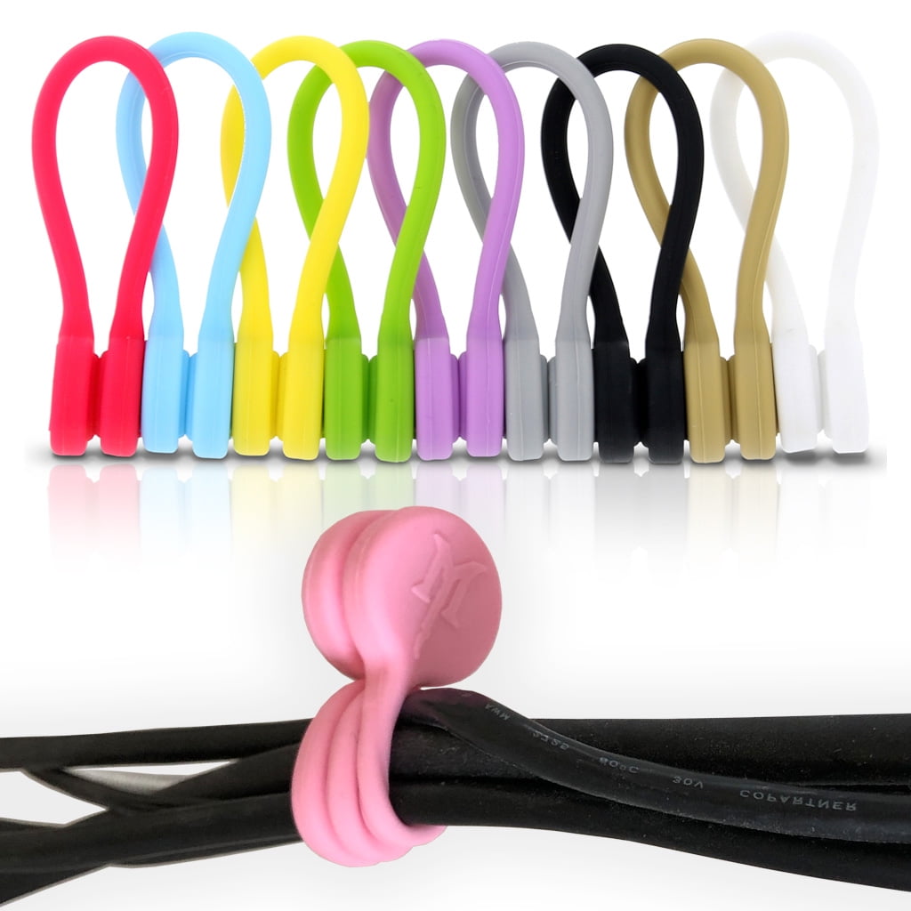 Hanging & Holding Stuff Fidgeting,Hanging Headphone,Pen,key,Bookmark,Notes Or Just For Fun! LiXiongBao White Strong Magnetic Twist Ties Cable Hang Buckle-Unique Gadgets for Cable Management 6 Pack Hanging & Holding Stuff Fidgeting,Hanging Headphone,Pen,key,Bookmark,Notes Or Just For Fun! LiXiongBao White Strong Magnetic Twist Ties Cable Hang Buckle-Unique Gadgets for Cable Management 6 Pack