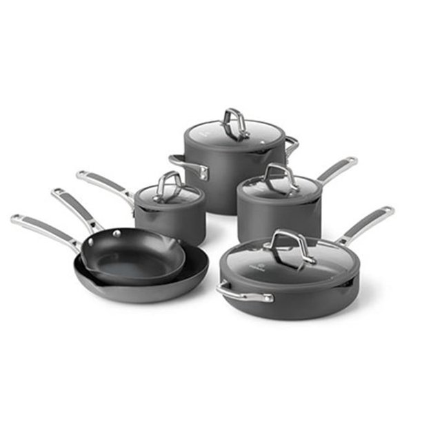 Calphalon 1831234 Simply Calphalon Easy System 10pc. Cookware Set