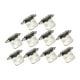 thumbnail image 1 of 10 piezas de bisagras de cierre, accesorios de hardware para muebles, fácil de instalar, cierre suave Níquel blanco, 1 of 9