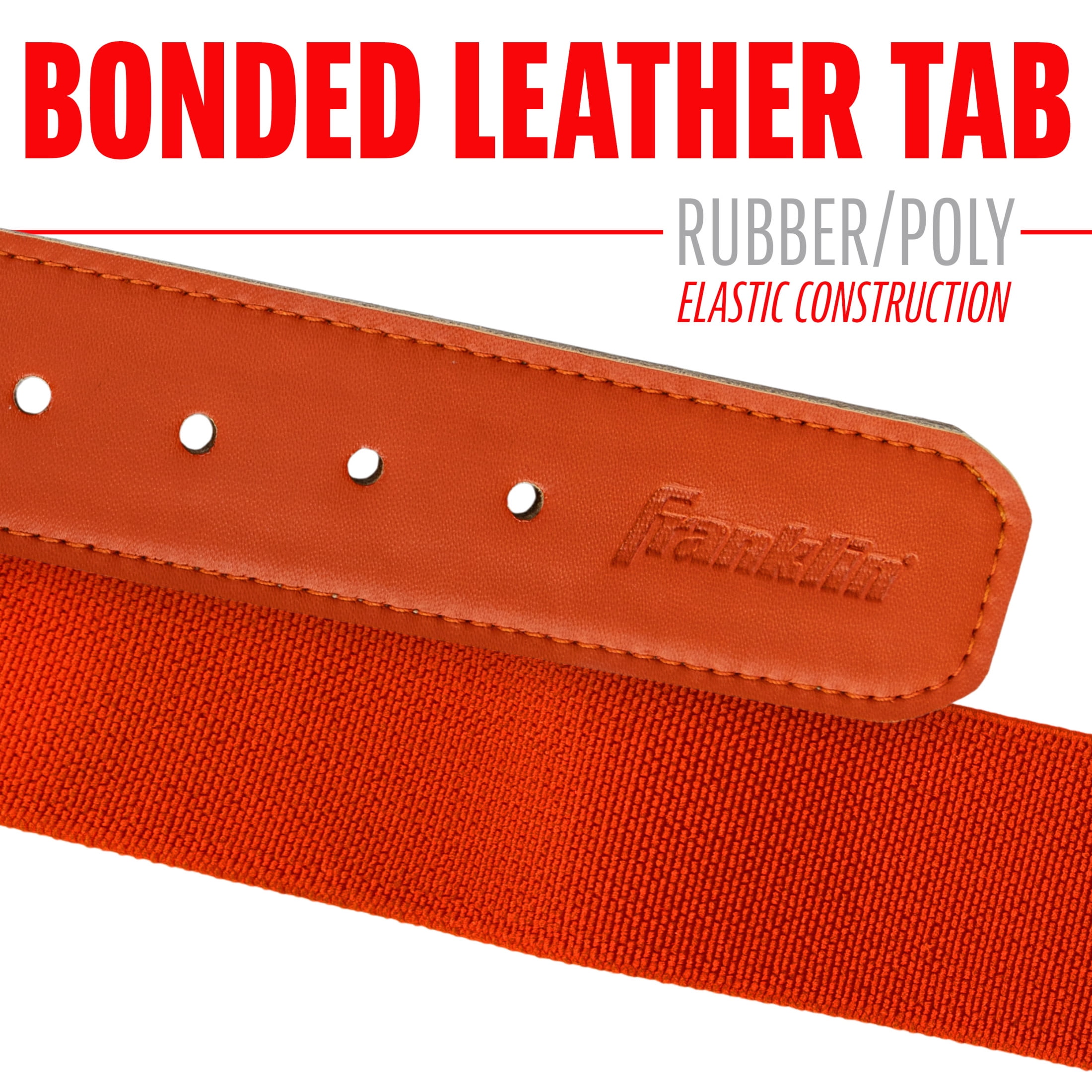 Franklin Sports MLB Adult Baseball Belt, Orange, One Size
