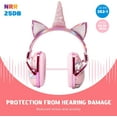 thumbnail image 5 of JYPS Kids Ear Protection,Noise Cancelling Sound Proof Headphones for Toddlers Children Teens,Sound Blocking Kids Hearing Protection Earmuffs for Concerts,Autism,Unicorn Gifts for Girls Age 1 up, 5 of 8