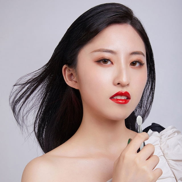 Raindrops 1Set Silicone Lip Mask Brush Tools White Makeup Applicators for Smooth Lipstick Application