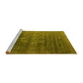 thumbnail image 2 of Ahgly Company Machine Washable Indoor Rectangle Oriental Yellow Industrial Area Rugs, 8' x 12', 2 of 4