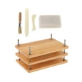 thumbnail image 1 of Lipstore Book Binding Set Convenient Bookbinding Kits for Documents Tags Scrapbooking 3 Layer, 1 of 8
