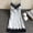 Silver, variant on Hot Pink Satin Sleepwear Women Ladies Nightwear Nightdress Lingerie with Chest Pads