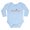 Sky Blue, variant on CafePress - Shayna Punim Body Suit - Long Sleeve Cotton Baby Bodysuit