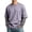 10# Light Purple, variant on Long Sleeve Shirts for Men Casual Layered Fake Two Piece Long Sleeve T Shirts for Men French Terry Fabric Crewneck Loose Fashion Pullover Shirts