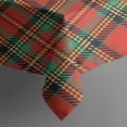 thumbnail image 4 of Red Green Checkerboard Checkered Pattern Rectangle Tablecloth 60"x120",Waterproof Polyester Rectangle Table Cloth, Wipeable Spillproof Polyester Tablecloth for Dining, Camping, Indoor and Outdoor, 4 of 6
