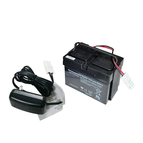 12V 12Ah Battery and Charger for Rollplay GMC Sierra Denali Chevy Silverado 2017 Kids Ride On Car