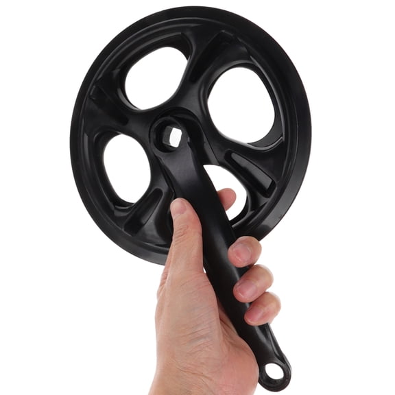 WRISTBIQUE 42T Bike Crank Arm Crankset with Rust-Resistant Coating for Road Bikes, 1 Set Cycling Replacement