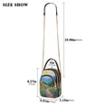 thumbnail image 2 of ALAZA Chain Crossbody Bags for Women Sunset Sunflower Shoulder Handbag Phone Purse, 2 of 5