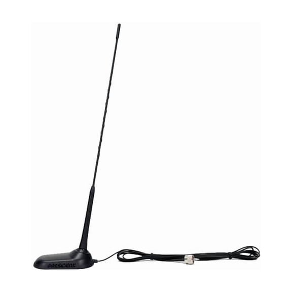 President VIRGINIA F 0.25 in. Fixed Antenna Whip, 19.69 in. Height, No Base, Bendable