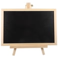 thumbnail image 1 of Wooden Mini Chalkboard for Kids Writing Painting Recording Standing Blackboard Message Board, 1 of 5