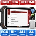thumbnail image 1 of ANCEL DS600BT Car Scanner Bidirectional OBD2 Diagnostic Scan Tool 40+ Services, 1 of 11