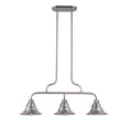 thumbnail image 2 of 54073-SA-Craftmade Lighting-Union - Three Light Island in Transitional Style - 9 inches wide by 24 inches high-Satin Aluminum Finish, 2 of 3